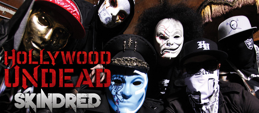 Hollywood Undead & Skindred Australian Tour