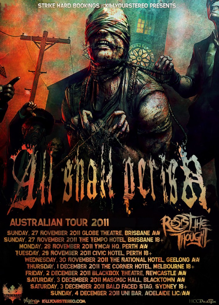 all shall perish tour