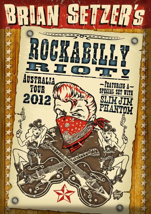 Brian Setzer’s Rockabilly Riot Australian Tour – second Melbourne show announced!