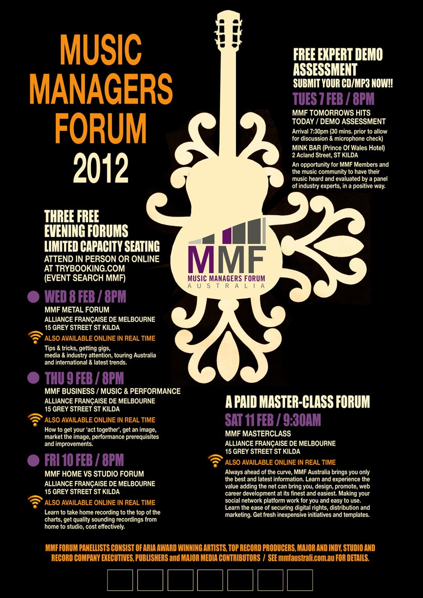Music Managers Forum Online 2012