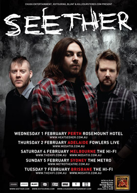Seether – The Metro Theatre, Sydney – February 5th