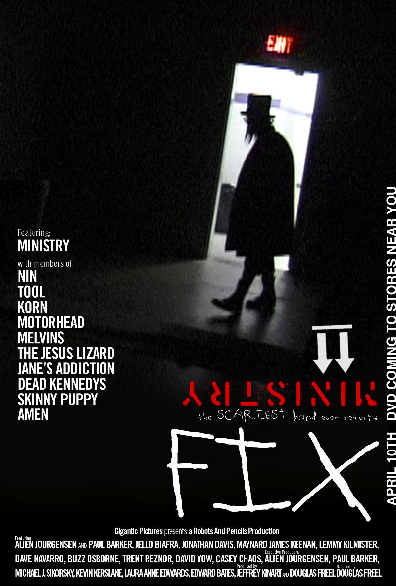 FIX: THE MINISTRY MOVIE sets April 10th release date + announces Paul Barker’s “Fix This” companion soundtrack
