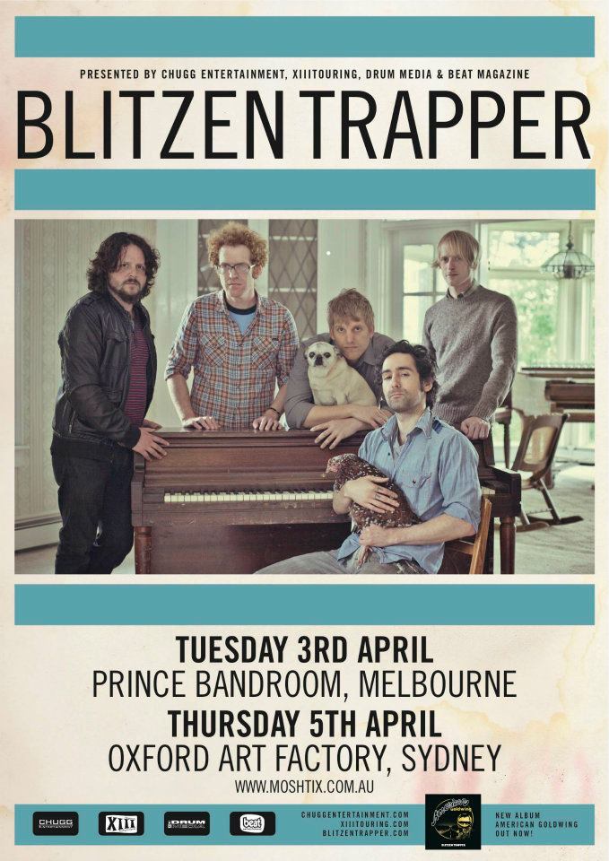 Blitzen Trapper Tour Poster