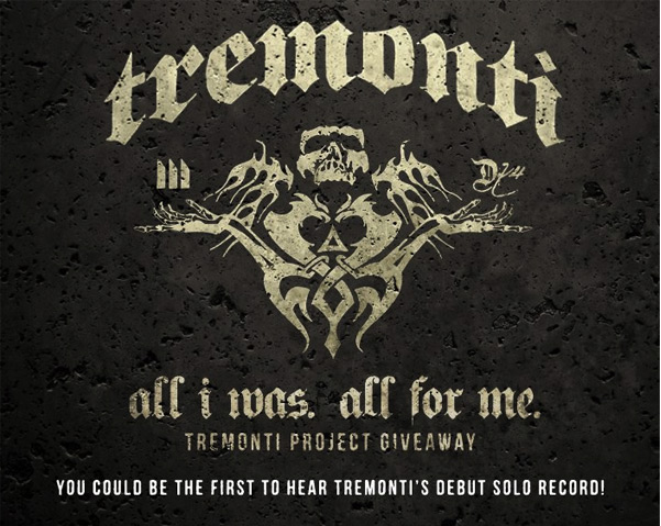 Be the first fan to listen to Mark Tremonti’s debut solo album