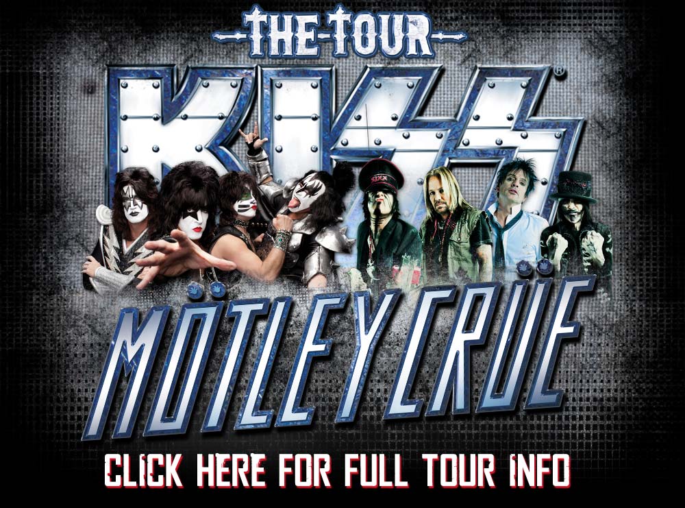 MOTLEY CRUE & KISS – THE TOUR, SUMMER in the USA