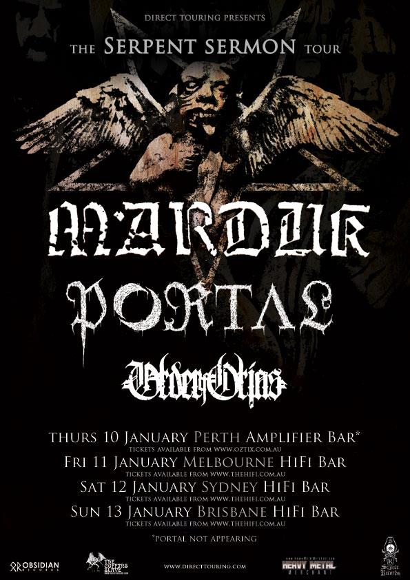 Marduk announce Australian tour