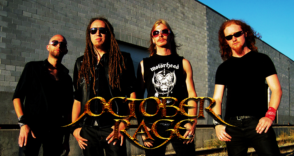 Aussie hard rockers October Rage on the road in the USA and enter studio to begin demos for new album