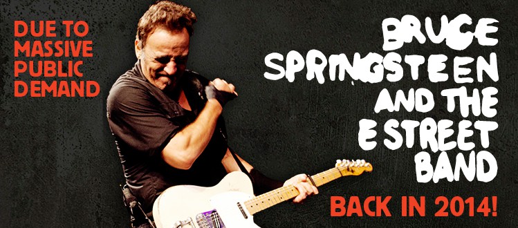 Bruce Springsteen and the E Street Band are heading back to Australia in 2014