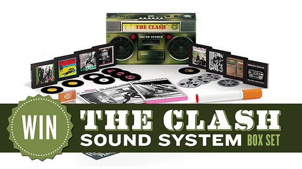 WIN an amazing 'Sound System' box set by THE CLASH (CLOSED 