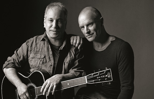 PAUL SIMON & STING On Stage Together AU & NZ 2015