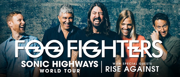 FOO FIGHTERS Perth show date shifts to Sunday 8 March 2015