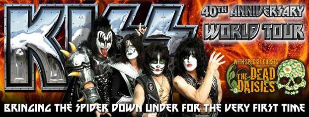 KISS announce 40th Anniversary Australian Tour