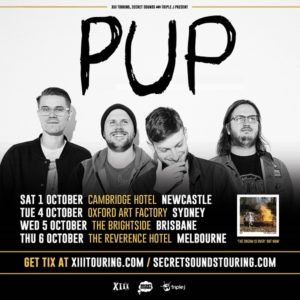 PUP Australian Tour Announcement