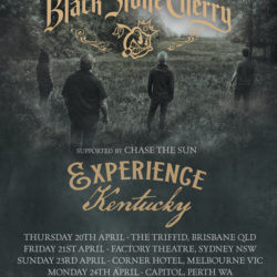 BLACK STONE CHERRY announce Australian tour