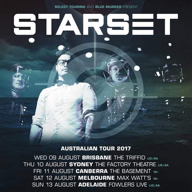 STARSET Announce First Ever Australia Tour