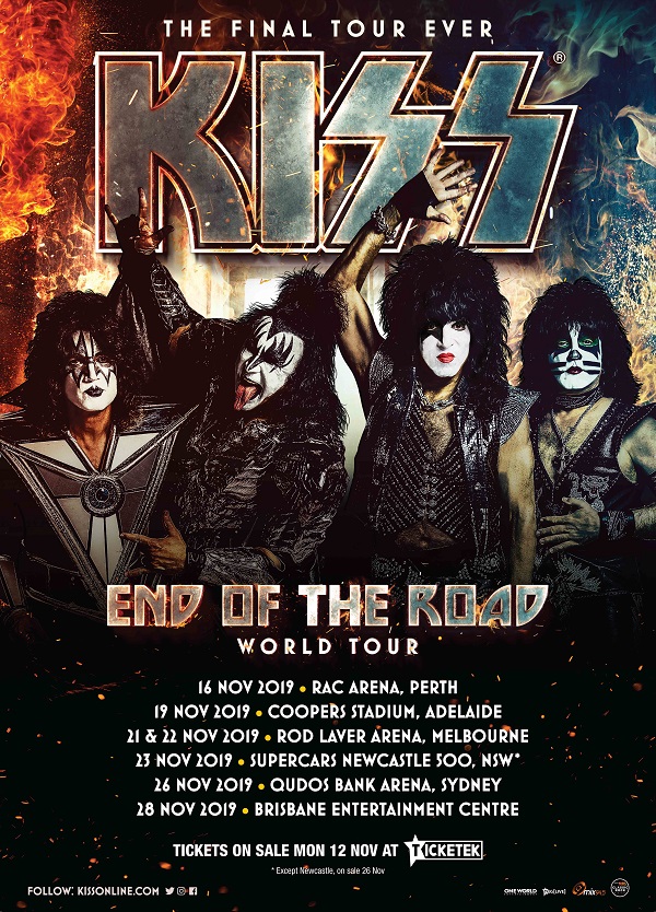 kiss tour rumors