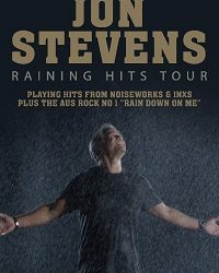 JON STEVENS kicks off 2019 with a massive Raining Hits tour playing hits from Noiseworks & INXS