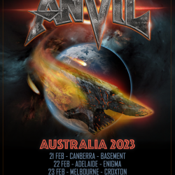 ANVIL – Australian Tour – February 2023