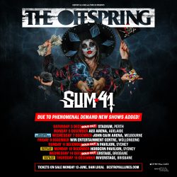 The Offspring with Sum 41 – The Hordern Pavilion, Sydney – December 11, 2022