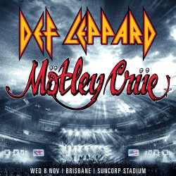 Def Leppard & Motley Crue – Giants Stadium, Sydney – November 11, 2023