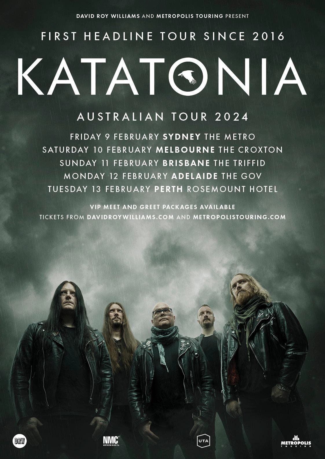 katatonia tour poster