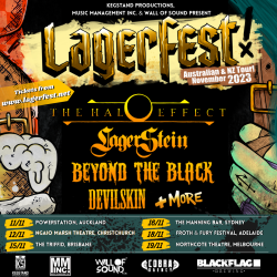 LAGERFEST 2023 Australia Announced: THE HALO EFFECT, LAGERSTEIN, BEYOND THE BLACK, DEVILSKIN and more!