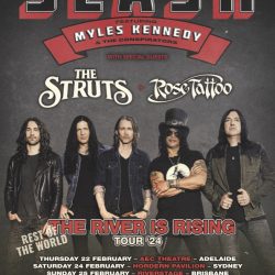 SLASH Ft. Myles Kennedy & The Conspirators The River Is Rising – Rest Of The Wold Tour ’24 With Special Guests