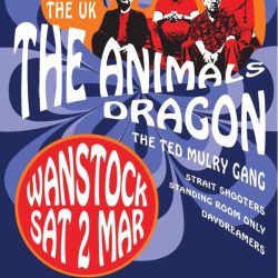 WANSTOCK 2024 To Celebrate All Things Rock’n’roll This March Featuring THE ANIMALS’ Last Ever Australian Performance