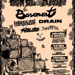 New Bloom Fest 2025 Feat. Basement, Balance and Composure, DRAIN, One Step Closer, Sweet Pill & Glitterer