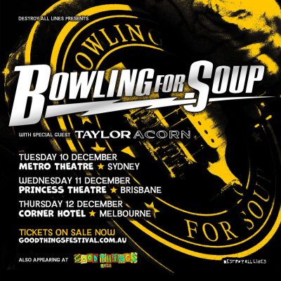 Bowling For Soup – The Metro Theatre, Sydney – December 10, 2024