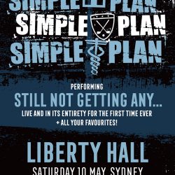 Simple Plan – Liberty Hall, Sydney – May 10, 2025