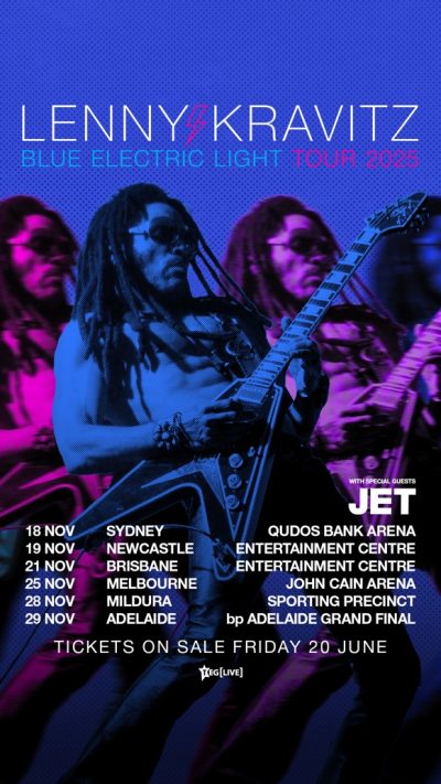 LENNY KRAVITZ Announces Australian Tour Dates