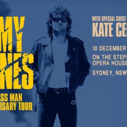 Jimmy Barnes announces ‘Working Class Man 40th Anniversary’ show at Sydney Opera House Forecourt with special guest Kate Ceberano