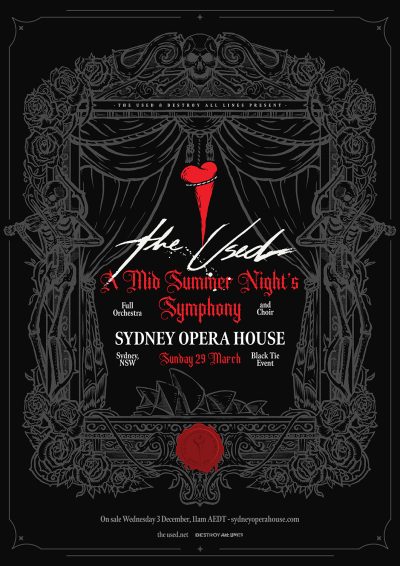The Used - Sydney Opera House - March 29, 2026