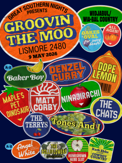 Groovin The Moo reveals all-star lineup for Lismore return!