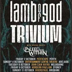 Lamb Of God & Trivium Co-Headline Australian Tour
