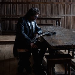 Above: Tony Iommi shot by Ross Halfin