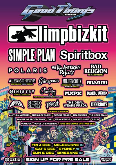 THE HUGE GOOD THINGS FESTIVAL 2026 LINE-UP IS HERE
