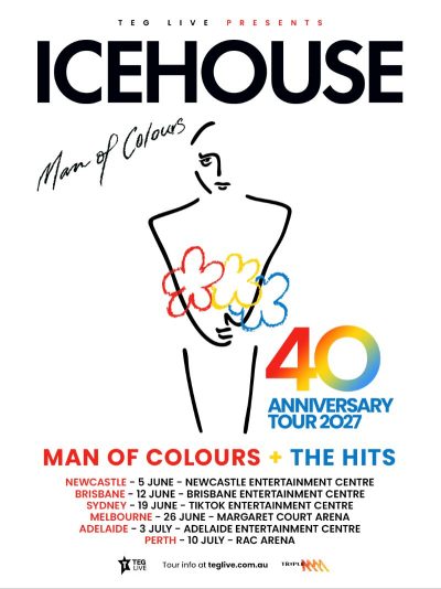 ICEHOUSE announce Man of Colours Tour