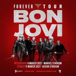 BON JOVI ANNOUNCES AUSTRALIAN STADIUM DATES