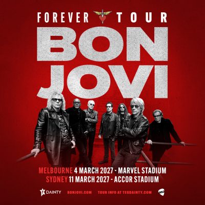BON JOVI ANNOUNCES AUSTRALIAN STADIUM DATES